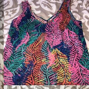 Lilly Pulitzer size Large tank